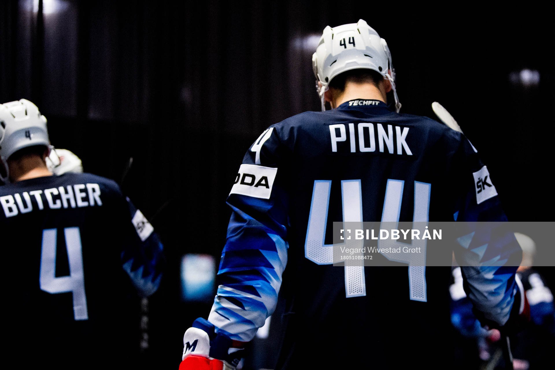 Will Butcher and Neal Pionk of USA