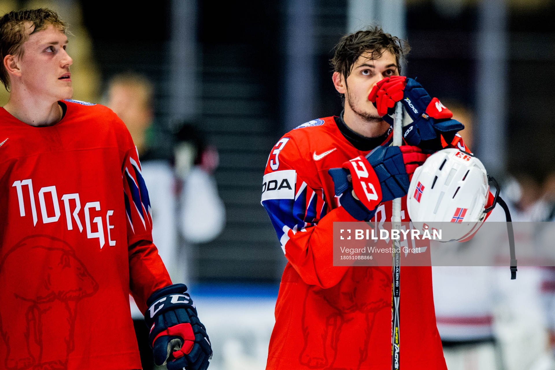 Christian Bull and Thomas Valkvæ Olsen of Norway look