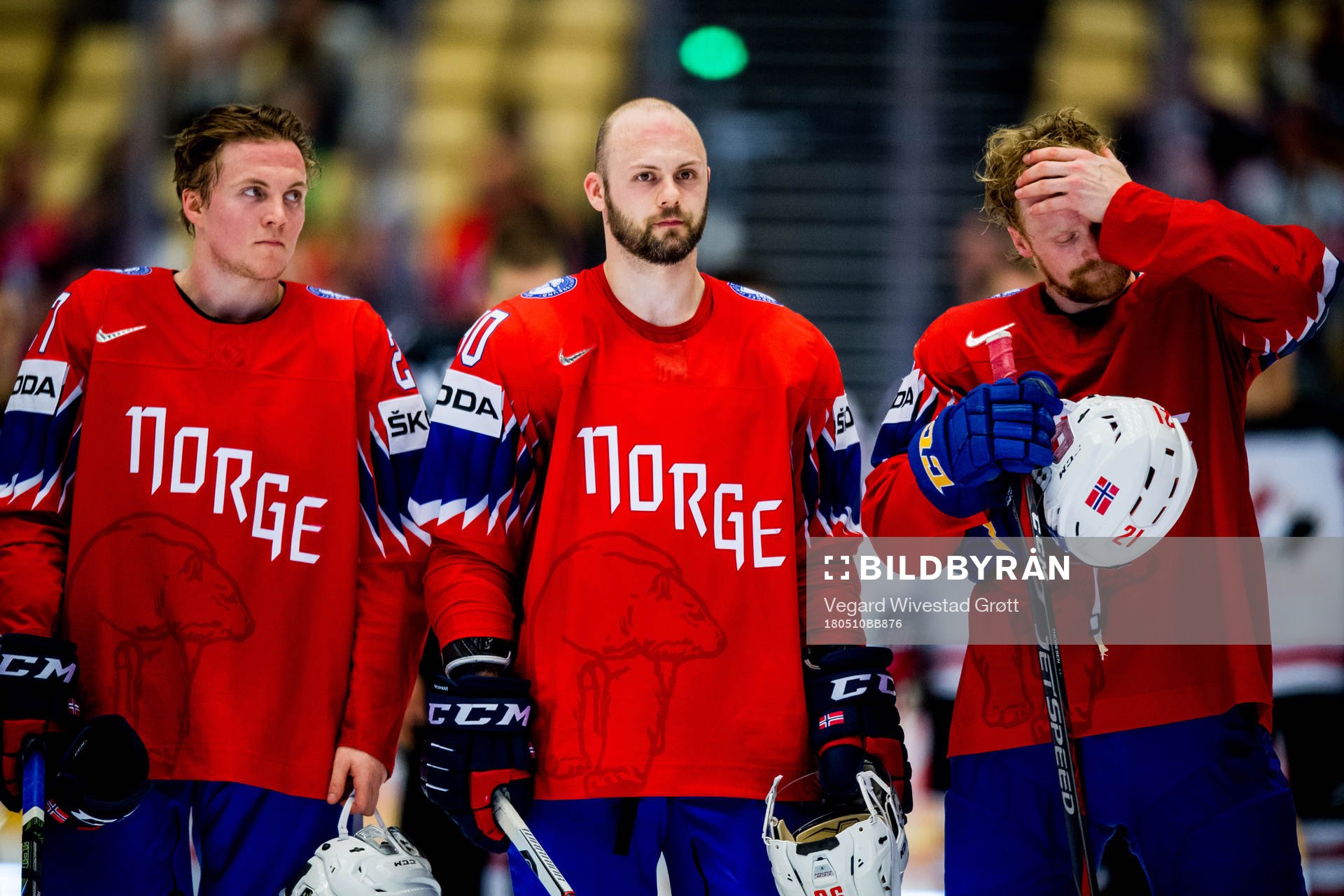 Ludvig Hoff, Daniel Sørvik and Steffen Thoresen of Norway