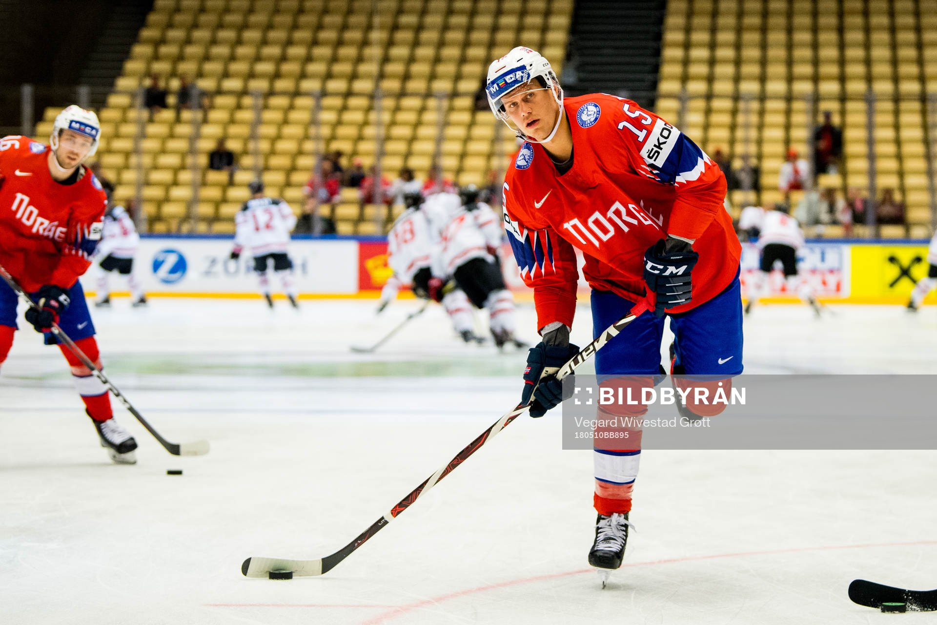 Tommy Kristiansen of Norway warms up
