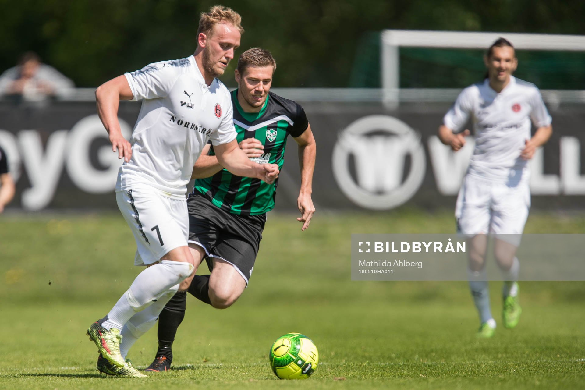 Hittarps Johan Wester och Högaborgs Emil Nilsson