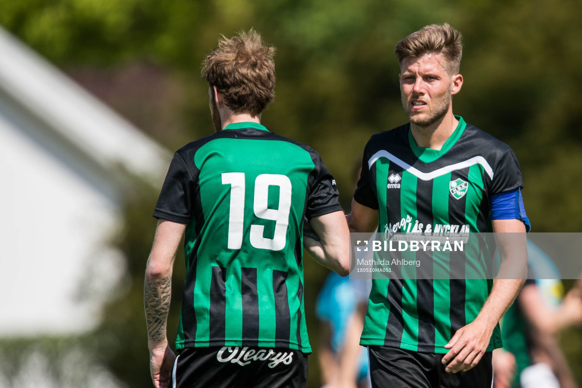 Högaborgs Jesper Lernesjö och Matthias Holenstein deppar