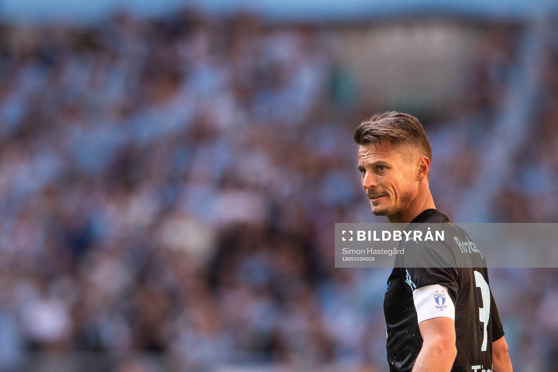 Malmö FFs Markus Rosenberg deppar