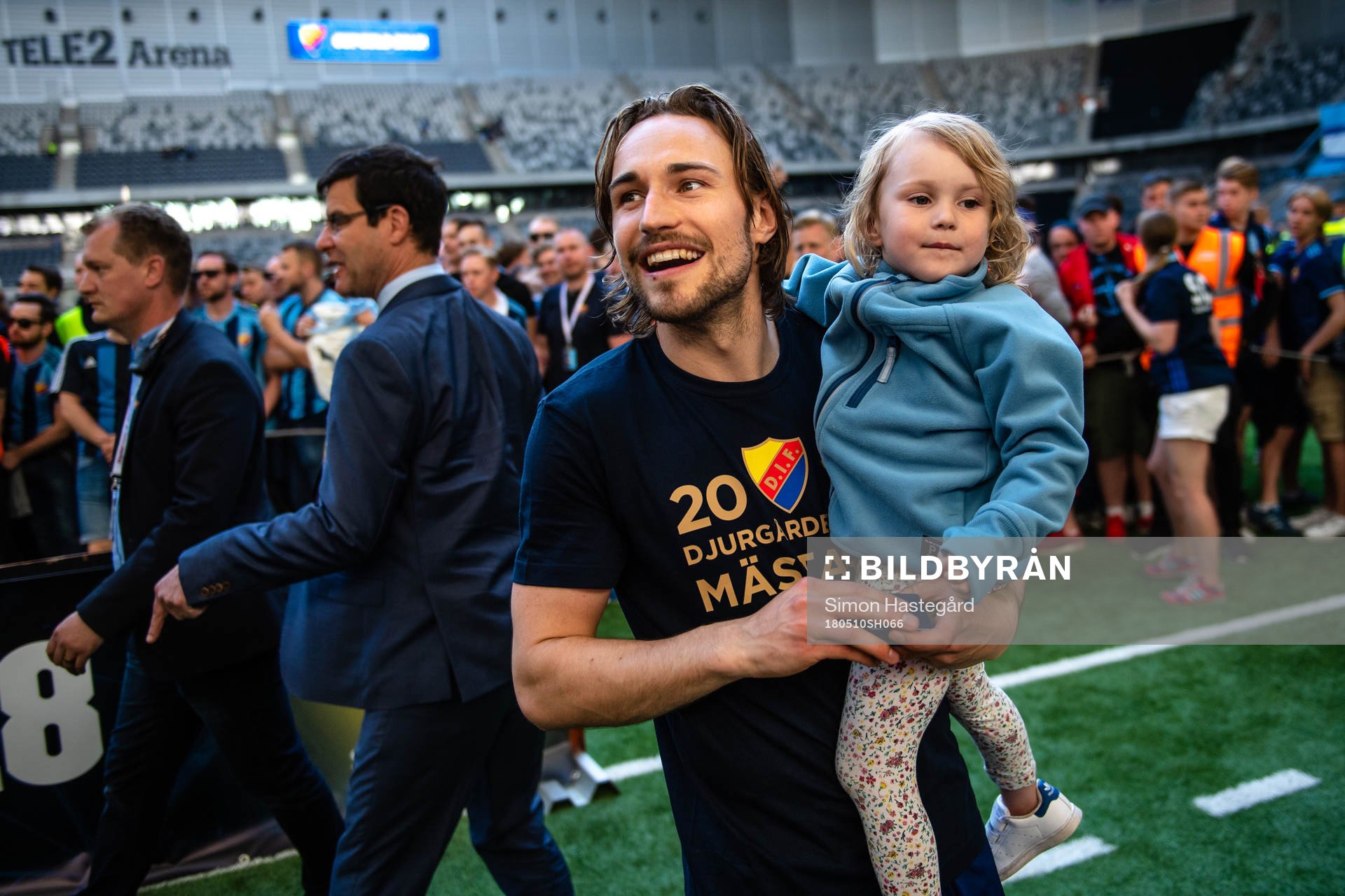 Djurgårdens Kevin Walker jublar