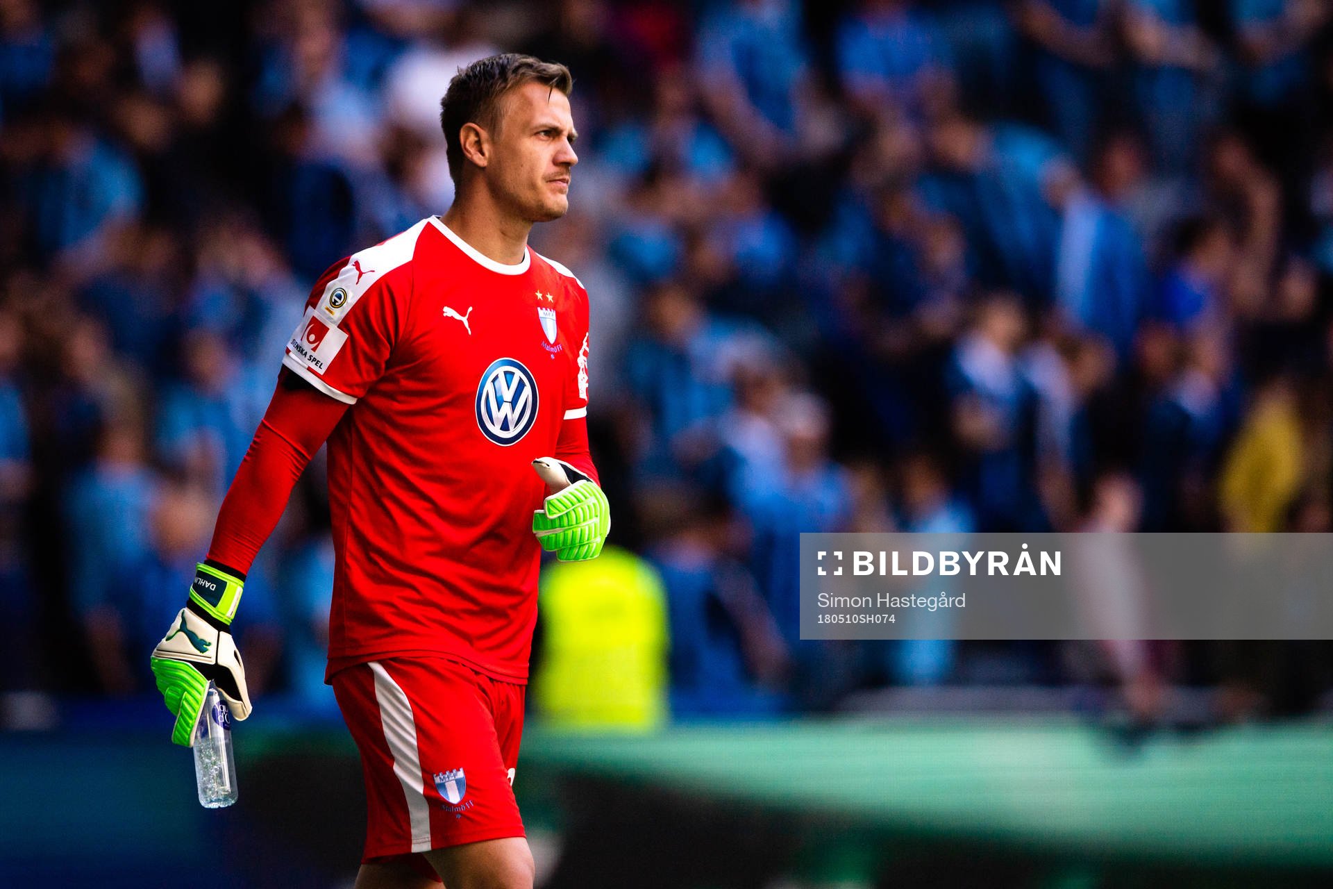 Malmö FFs målvakt Johan Dahlin