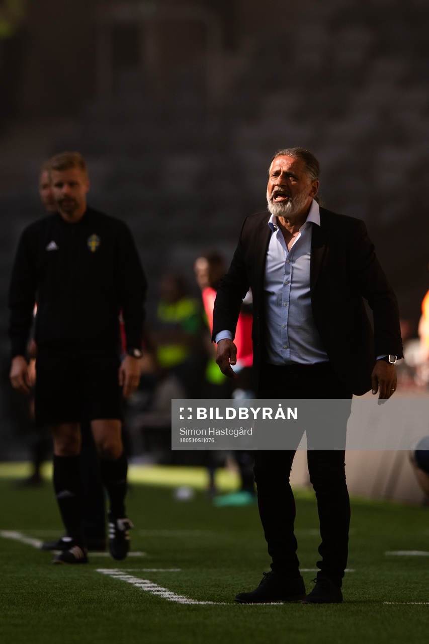 Djurgårdens tränare Özcan Melkemichel