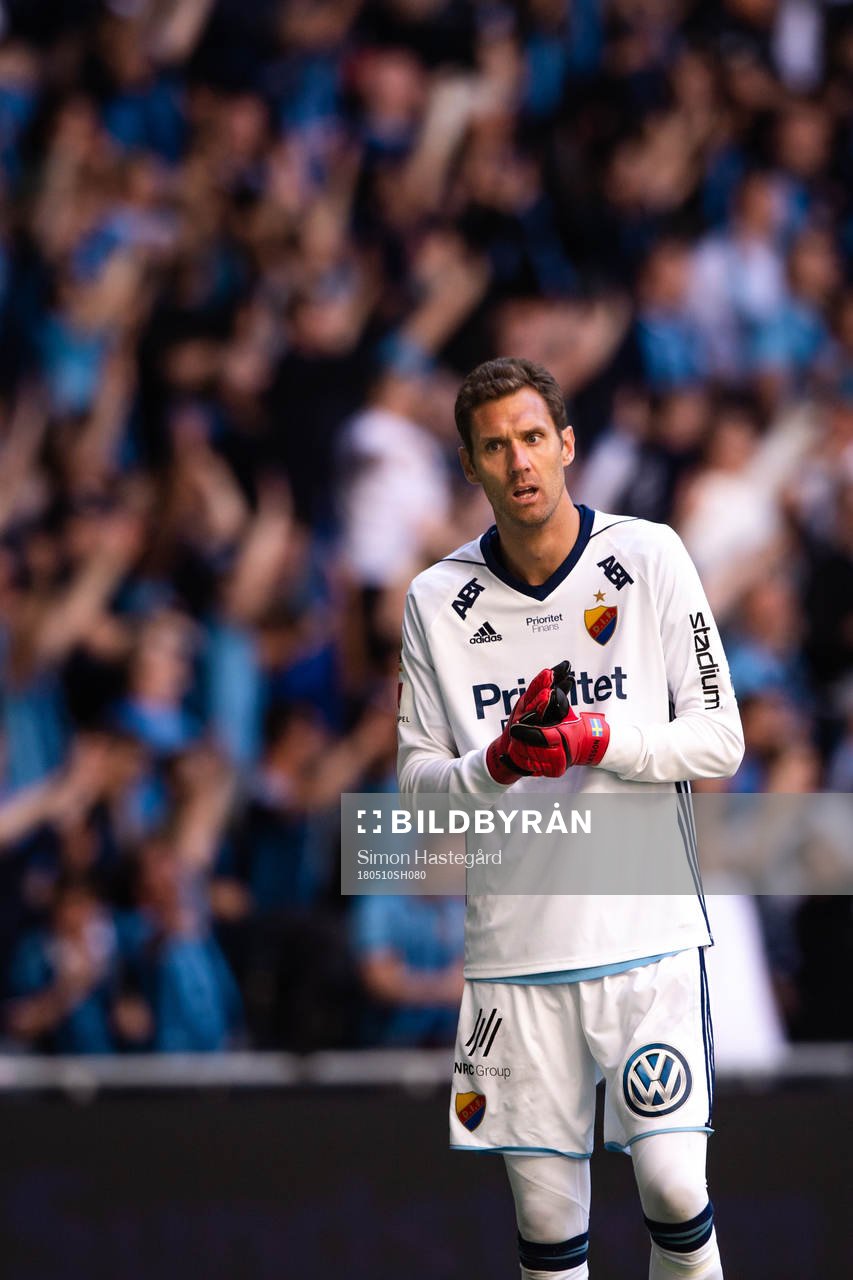Djurgårdens målvakt Andreas Isaksson