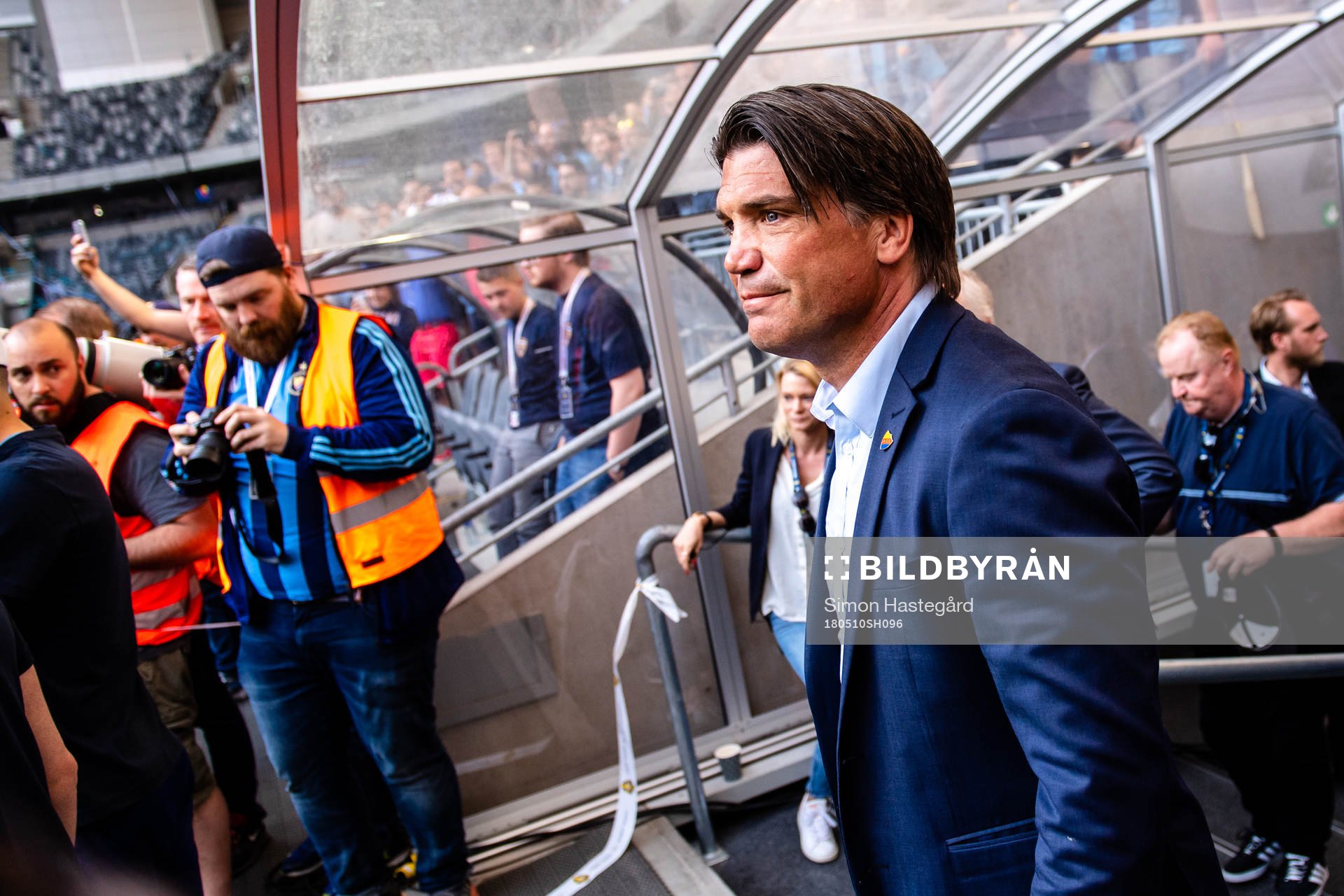 Djurgårdens sportchef Bosse Andersson efterfinalen i