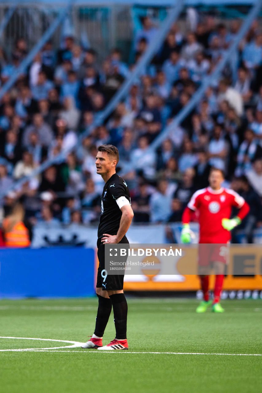Malmö FFs Markus Rosenberg deppar