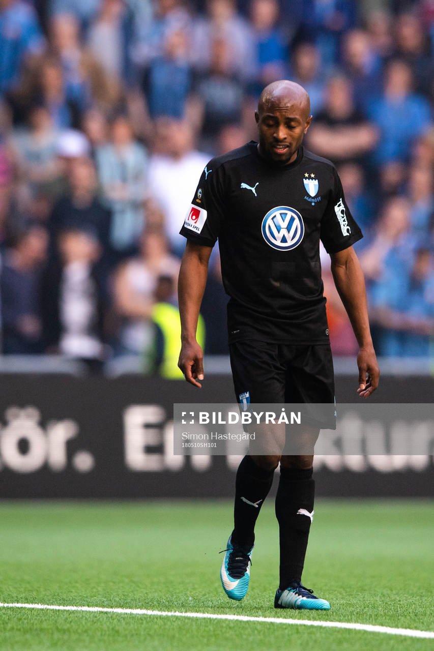 Malmö FFs Fouad Bachirou deppar