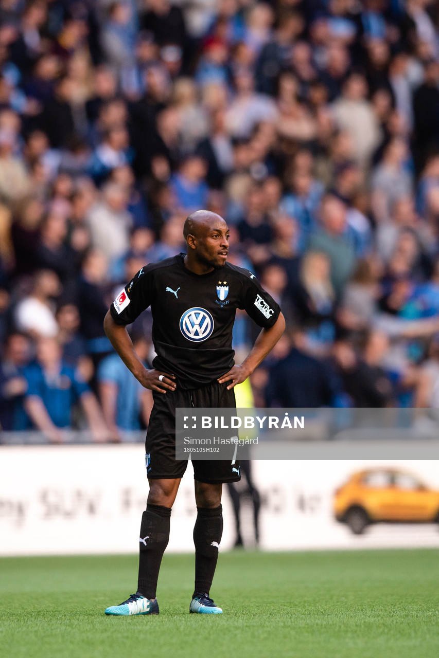 Malmö FFs Fouad Bachirou deppar