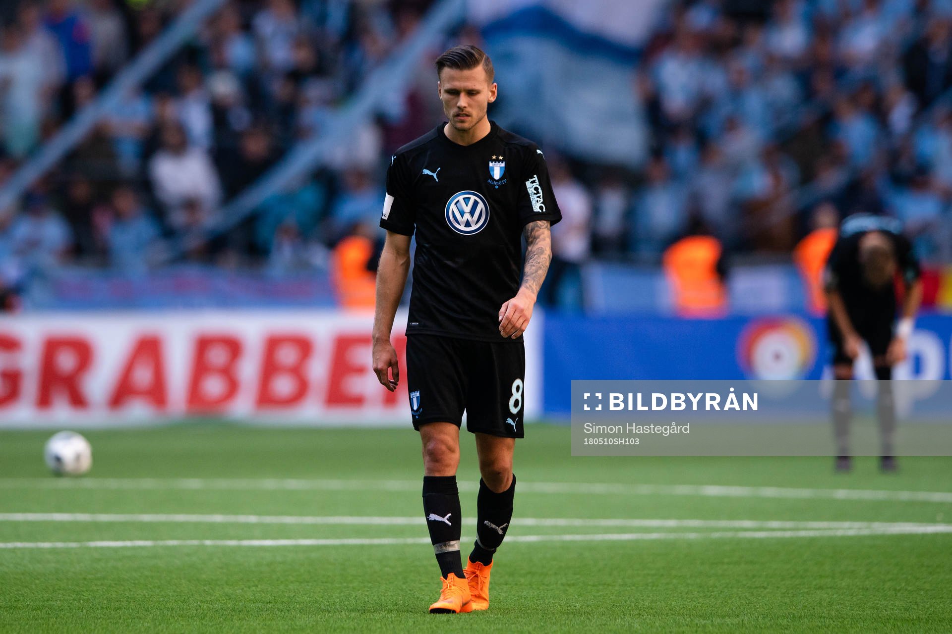 Malmö FFs Arnór Ingvi Traustason deppar