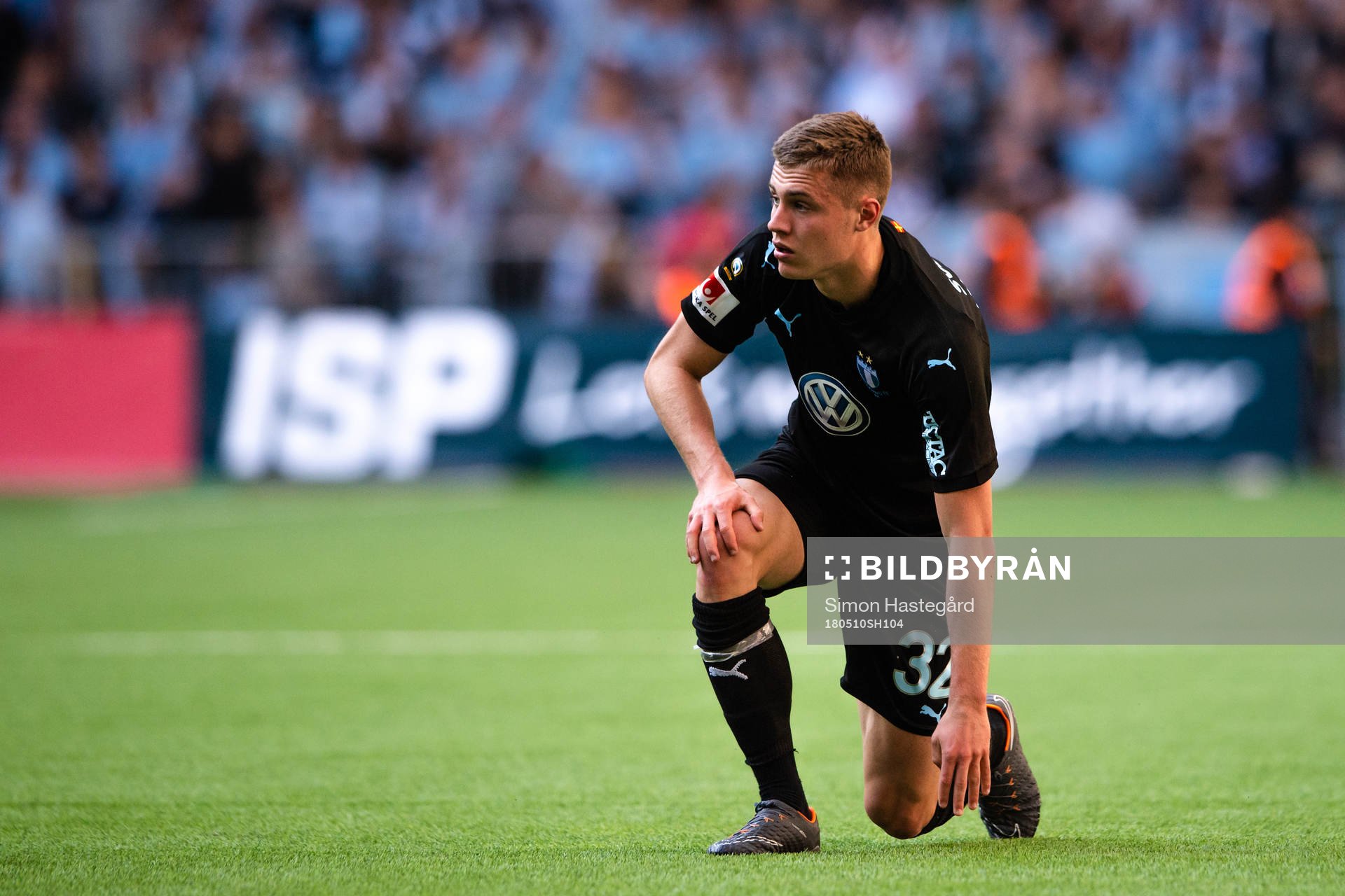 Malmö FFs Mattias Svanberg  deppar