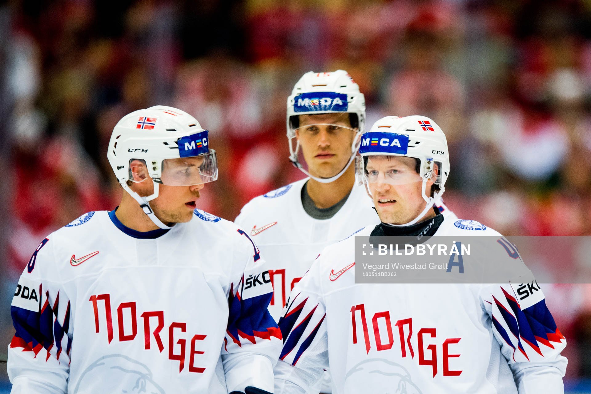 Tobias Lindström, Tommy Kristiansen and Mathis Olimb of