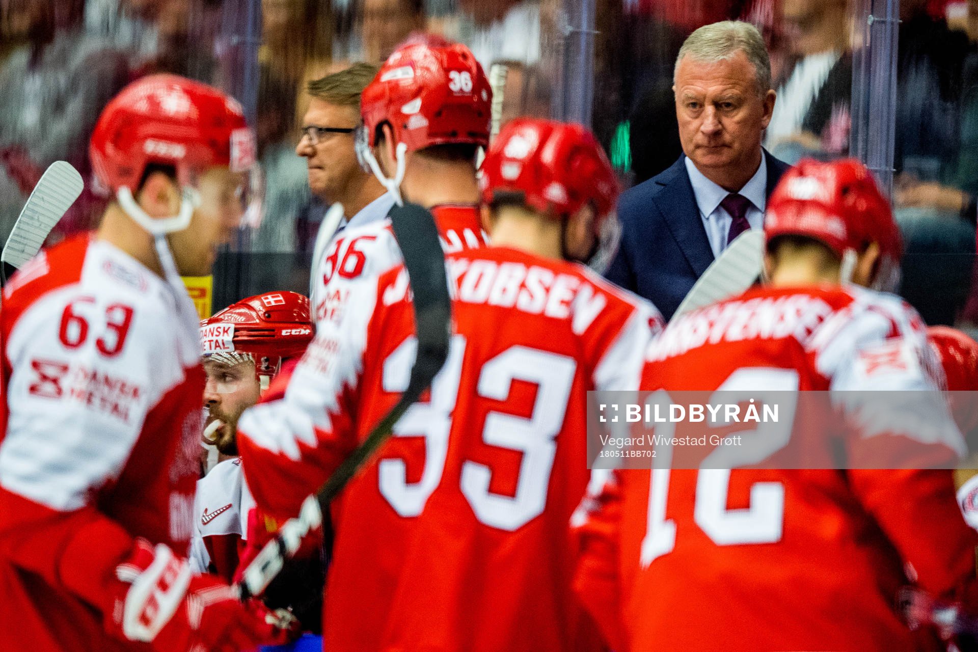 Jan Karlsson, head coach of Denmark