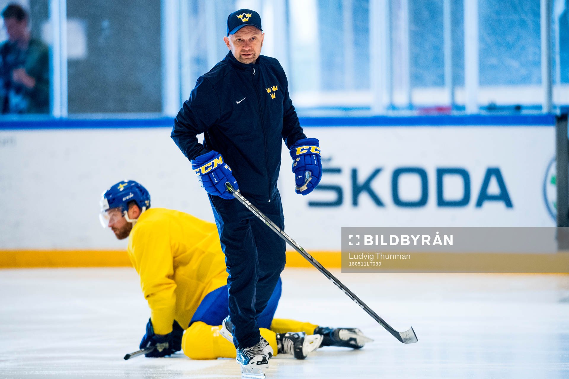 Målvaktstränare Stefan Ladhe