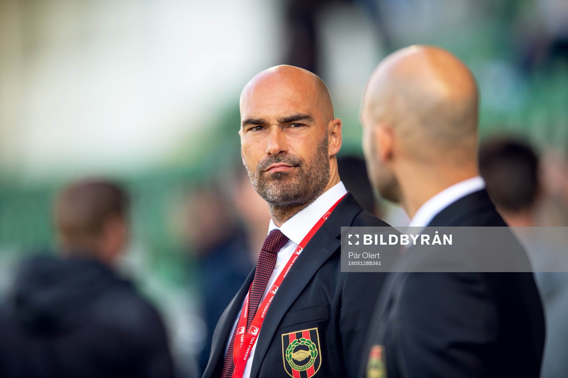 Brommapojkarnas sportchef Daniel Majstorovic och tränare