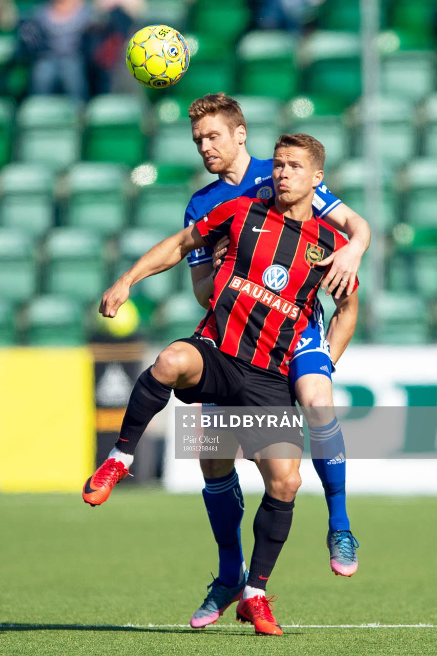 Brommapojkarnas Bajram Ajeti och Sundsvalls David Myrestam