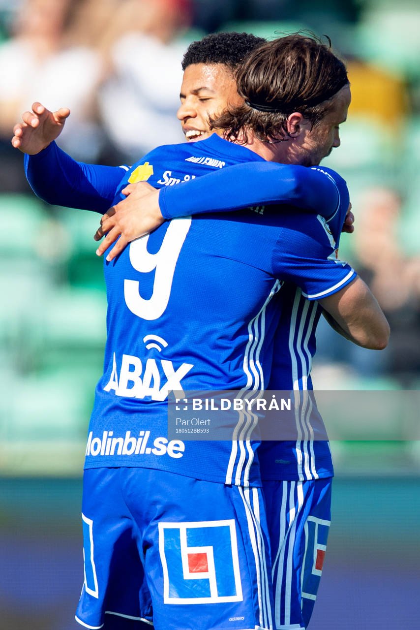 Sundsvalls Linus Hallenius jublar