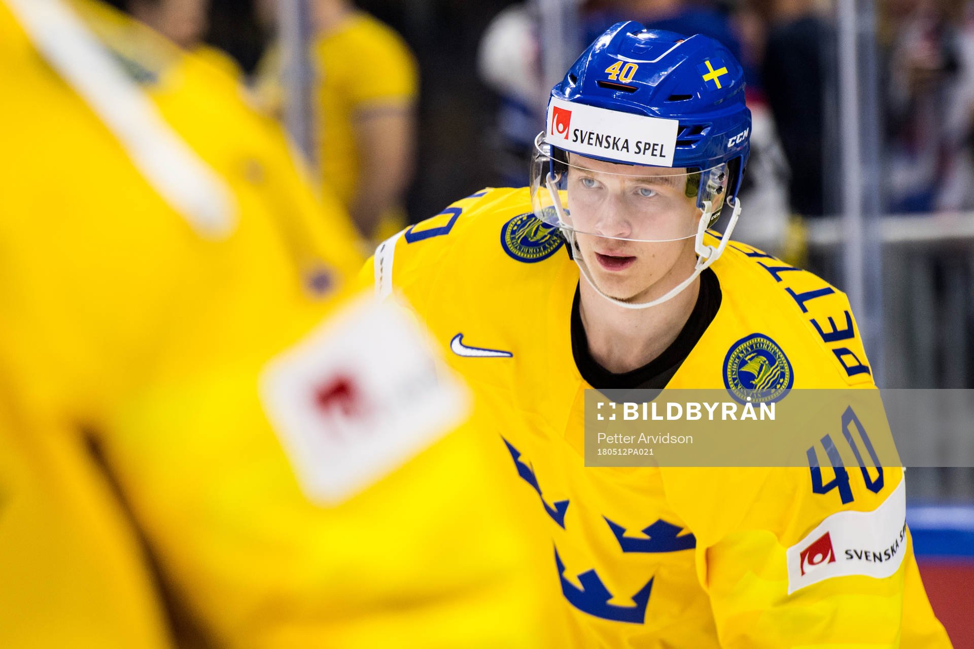 Sveriges Elias Pettersson