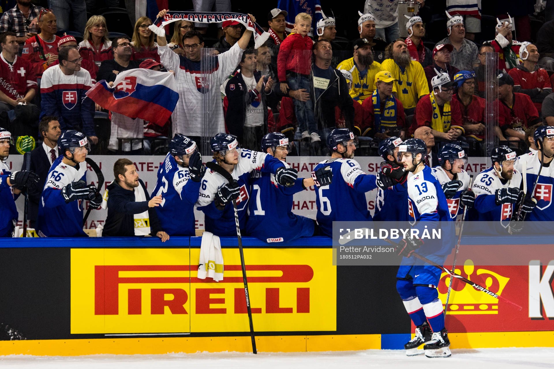 Slovakiens Tomas Jurco jublar