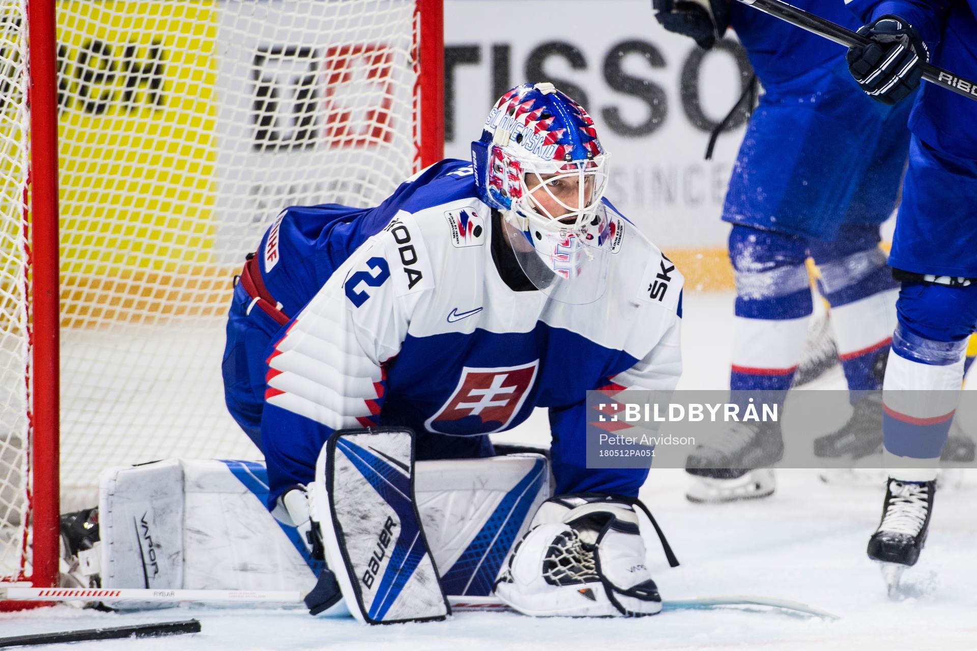 Slovakiens målvakt Patrik Rybar