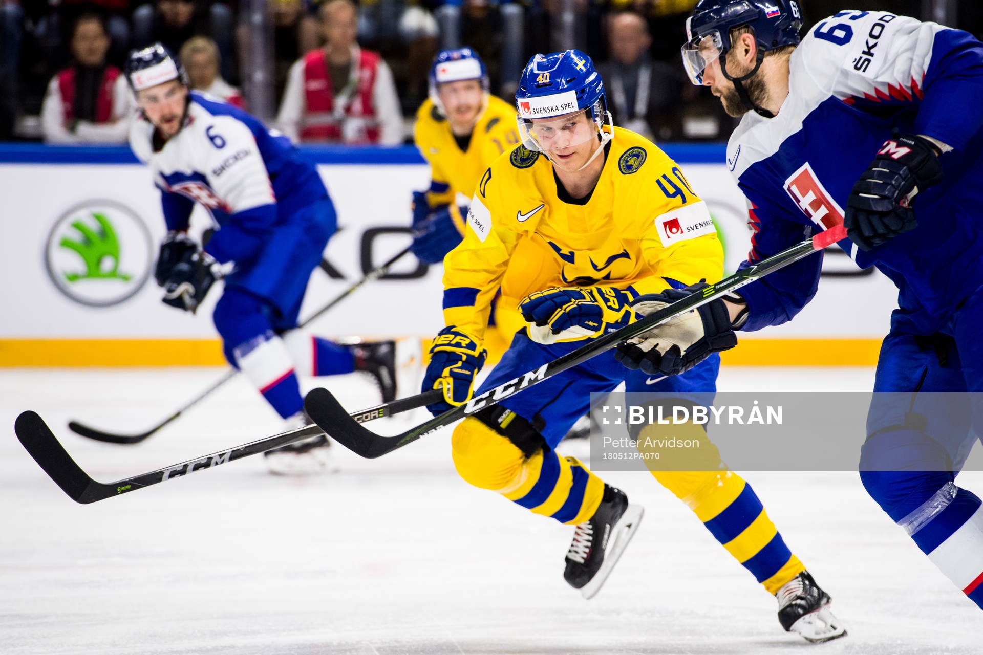 Sveriges Elias Pettersson