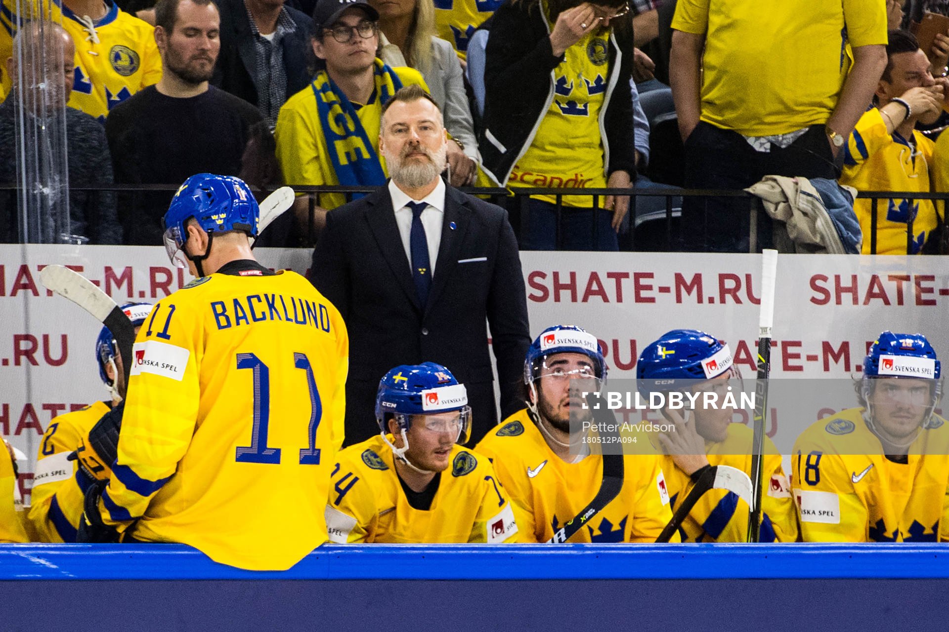 Sveriges förbundskapten Rikard Grönborg