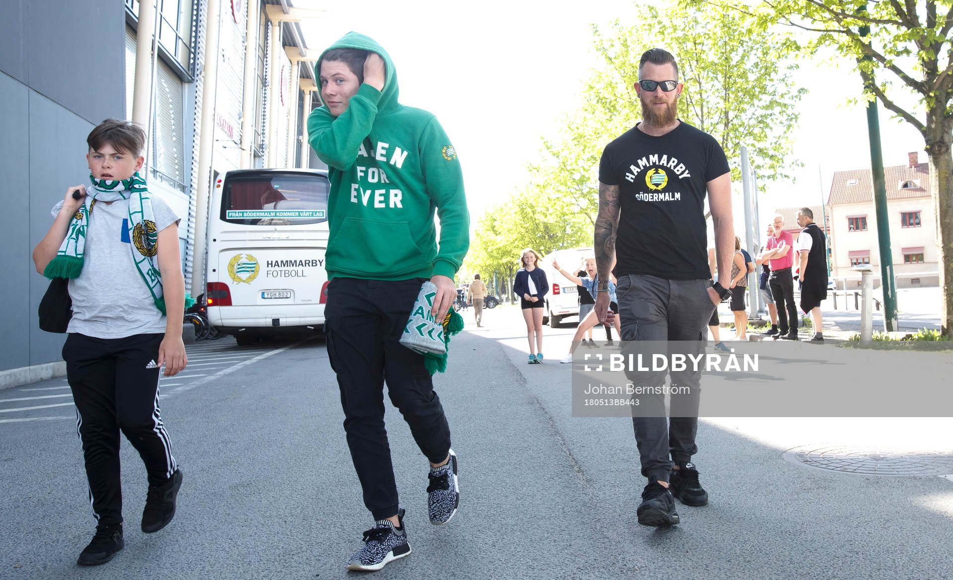 Hammarby supportrar
