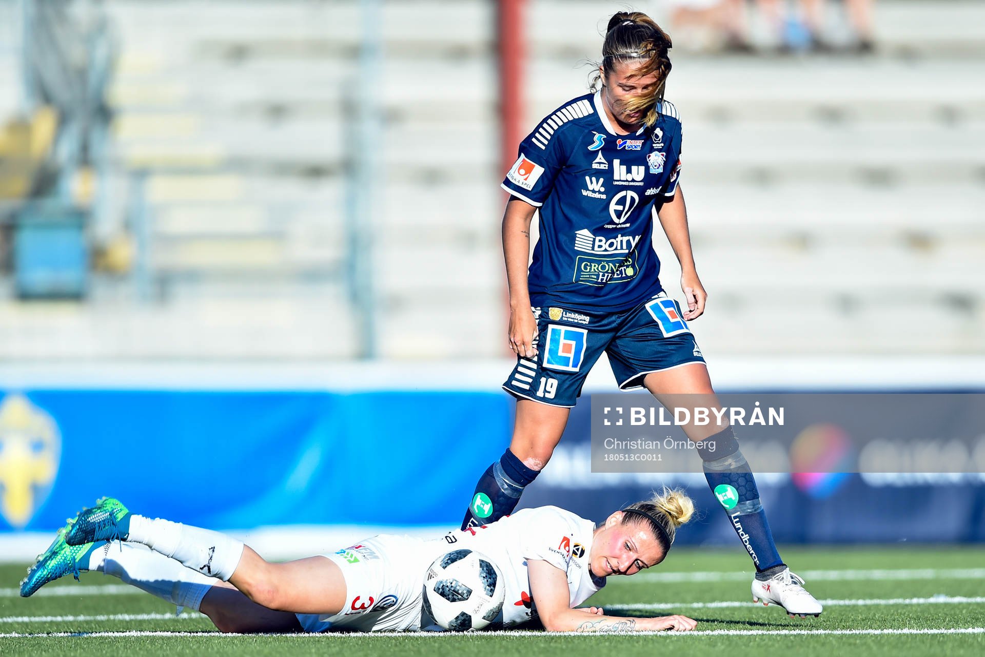 Rosengårds Anja Mittag ioch Linköpings Filippa Angeldal
