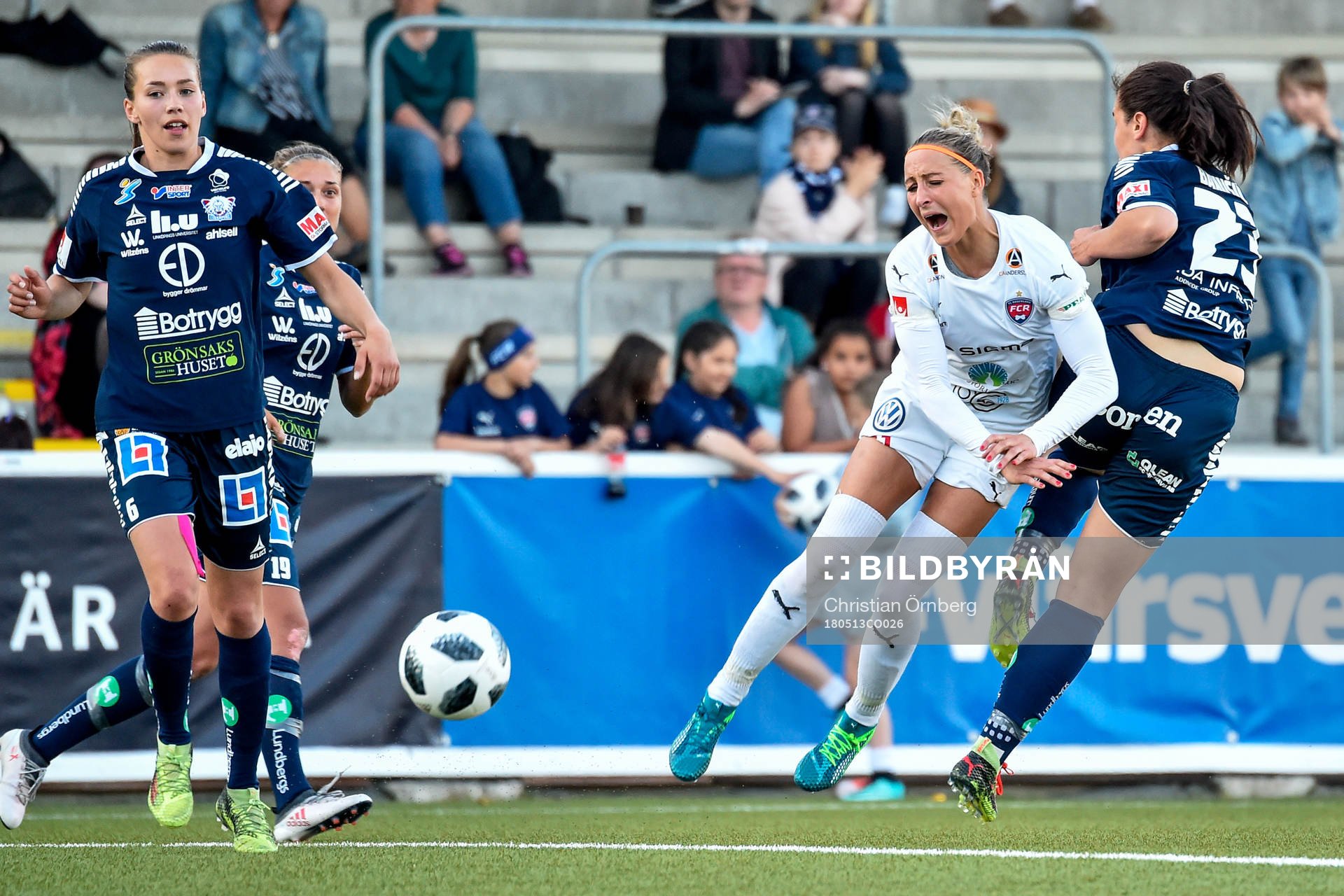 Linköpings Marija Banusic  och Rosengårds Sanne