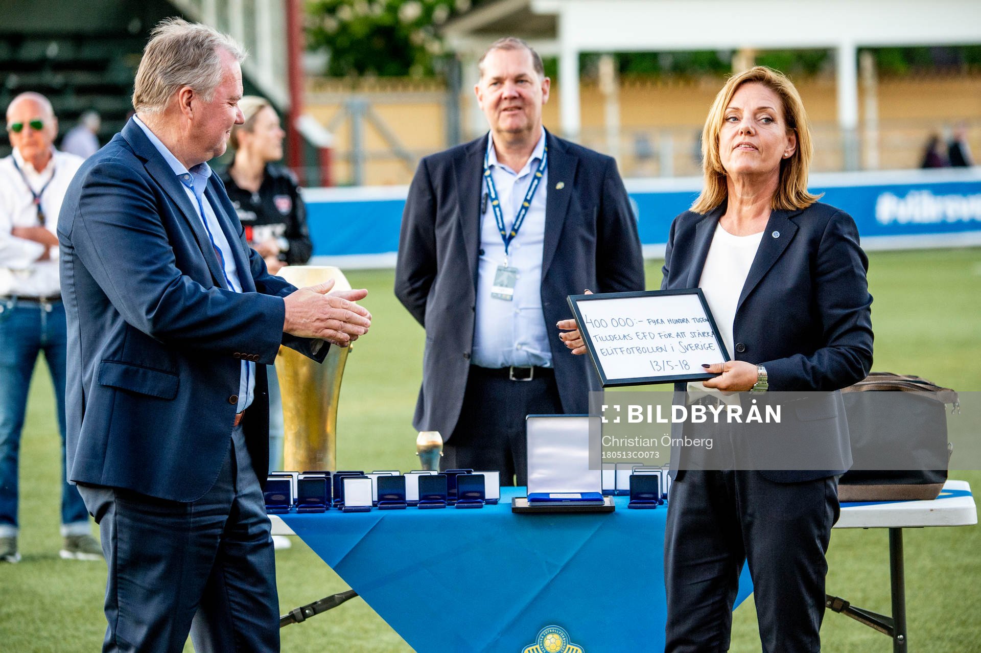 Svenska Fotbollsförbundets ordförande Karl-Erik