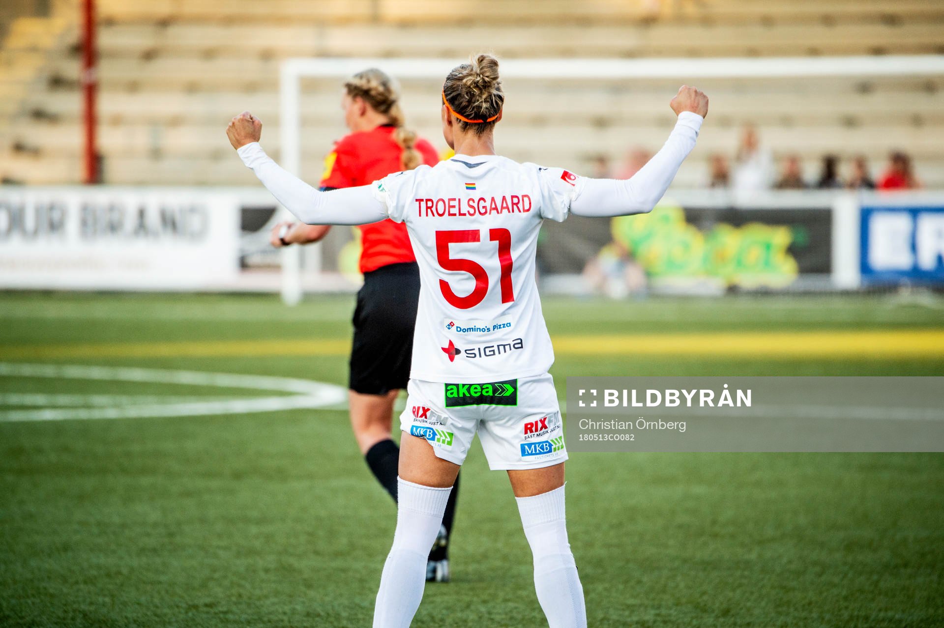 Rosengårds Sanne Troelsgaard Nielsen jublar