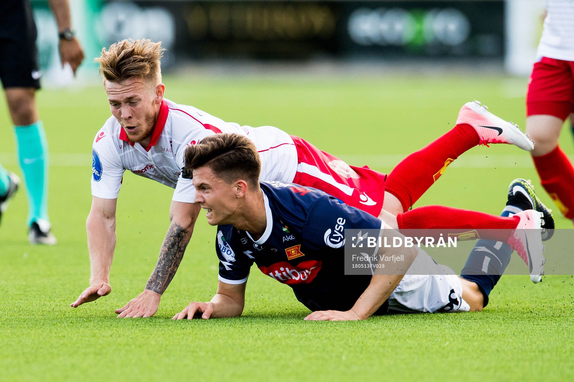 Mats Andreas Petersson of Levanger and Stian Michalsen of
