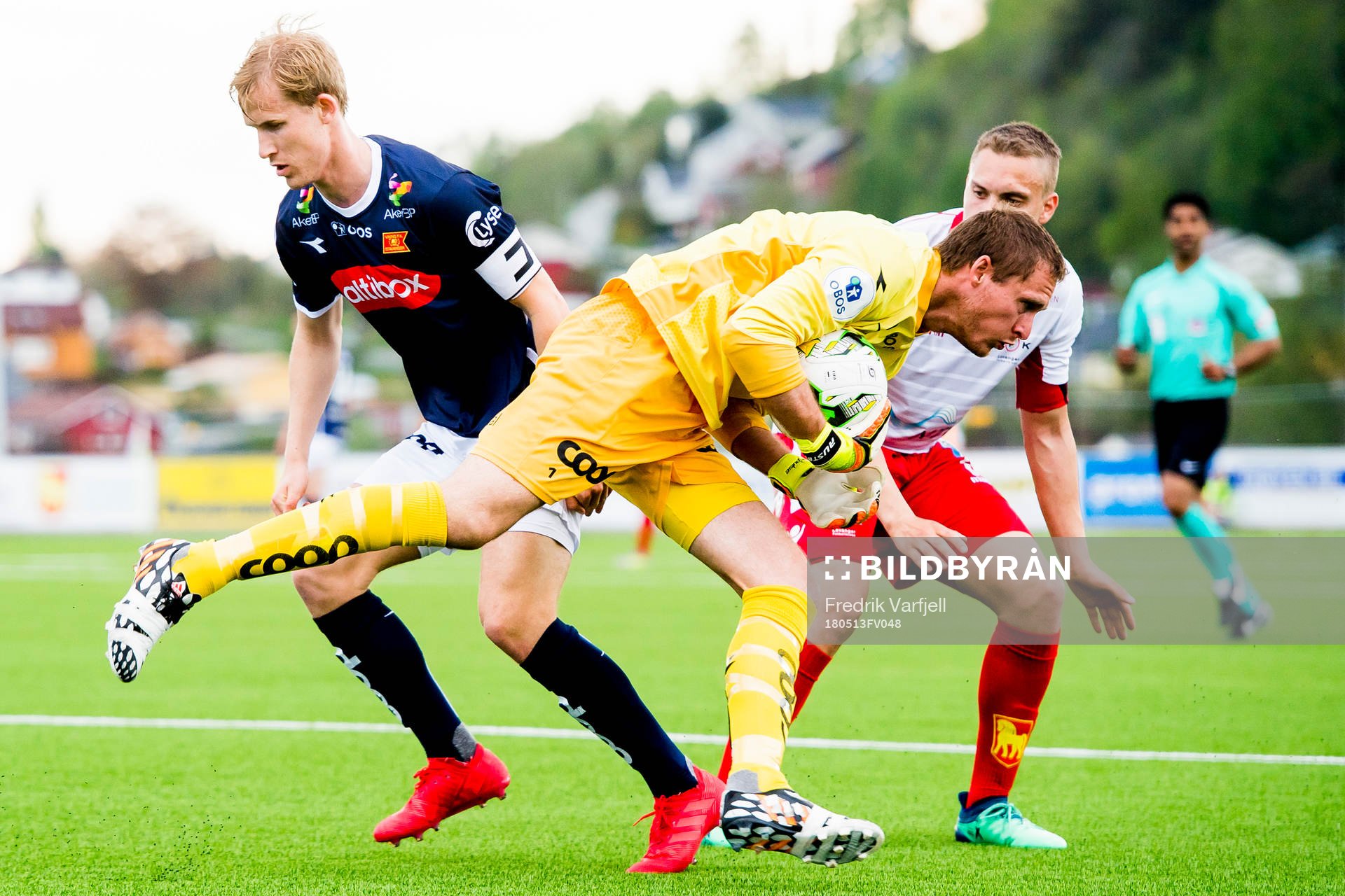 Goalkeeper Iven Austbø of Viking