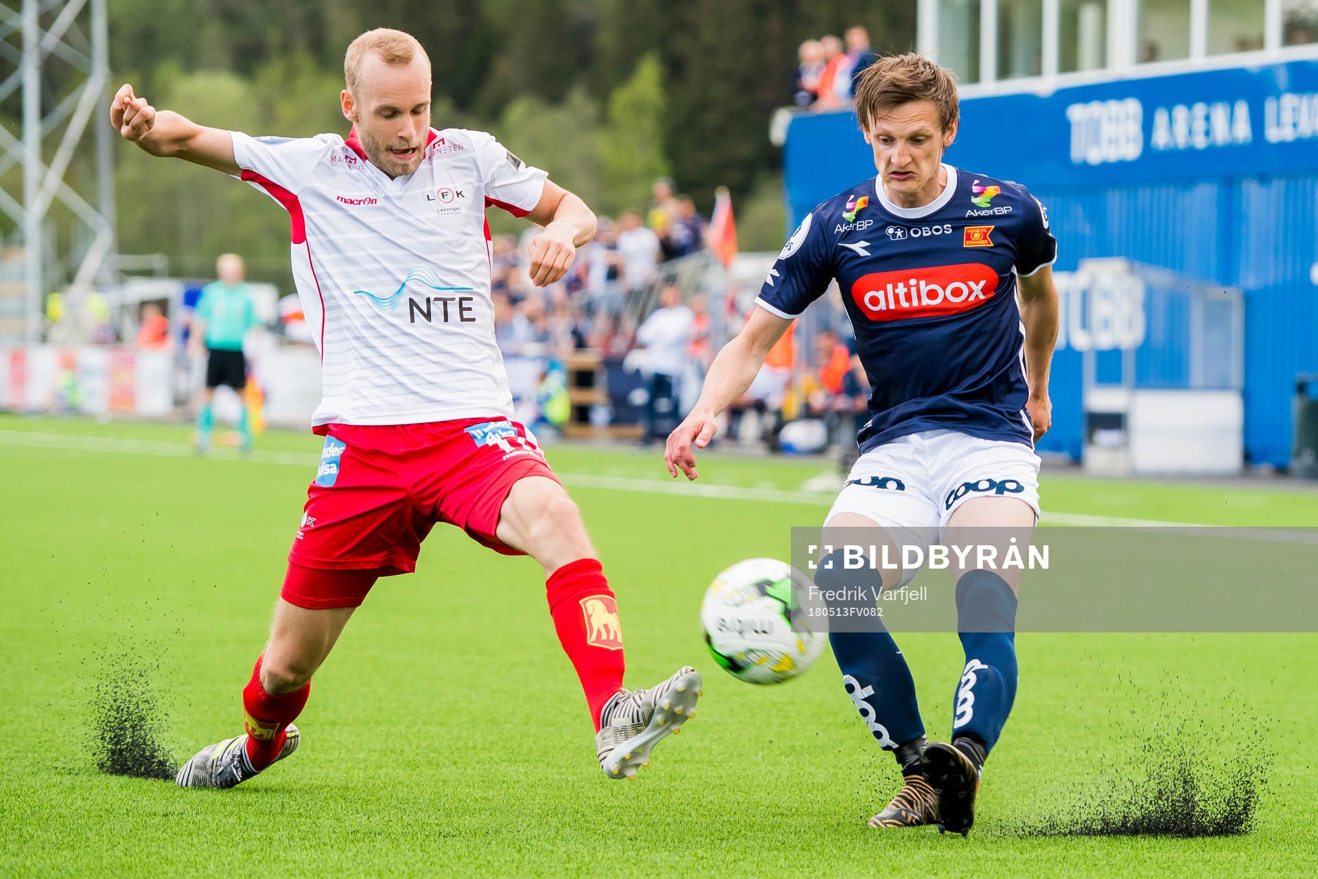 Hampus Gustav Holmgren of Levanger and André Danielsen of