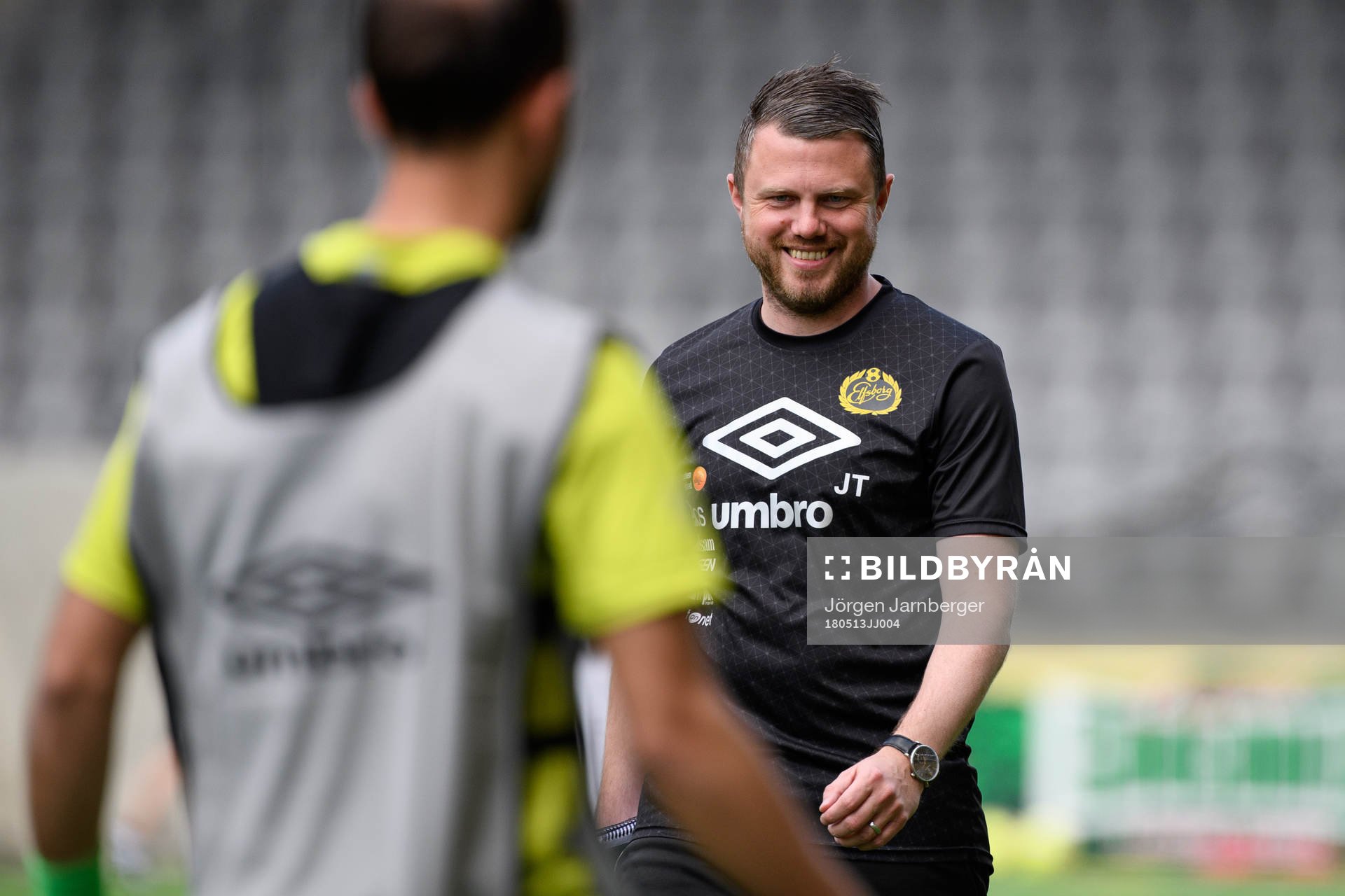 Elfsborgs manager Jimmy Thelin