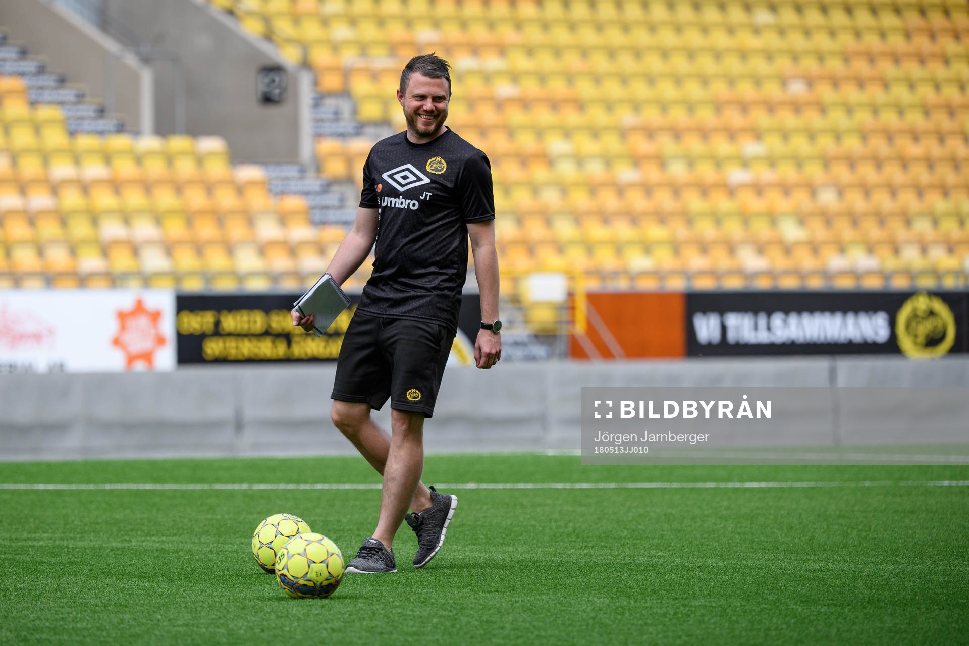 manager Jimmy Thelin