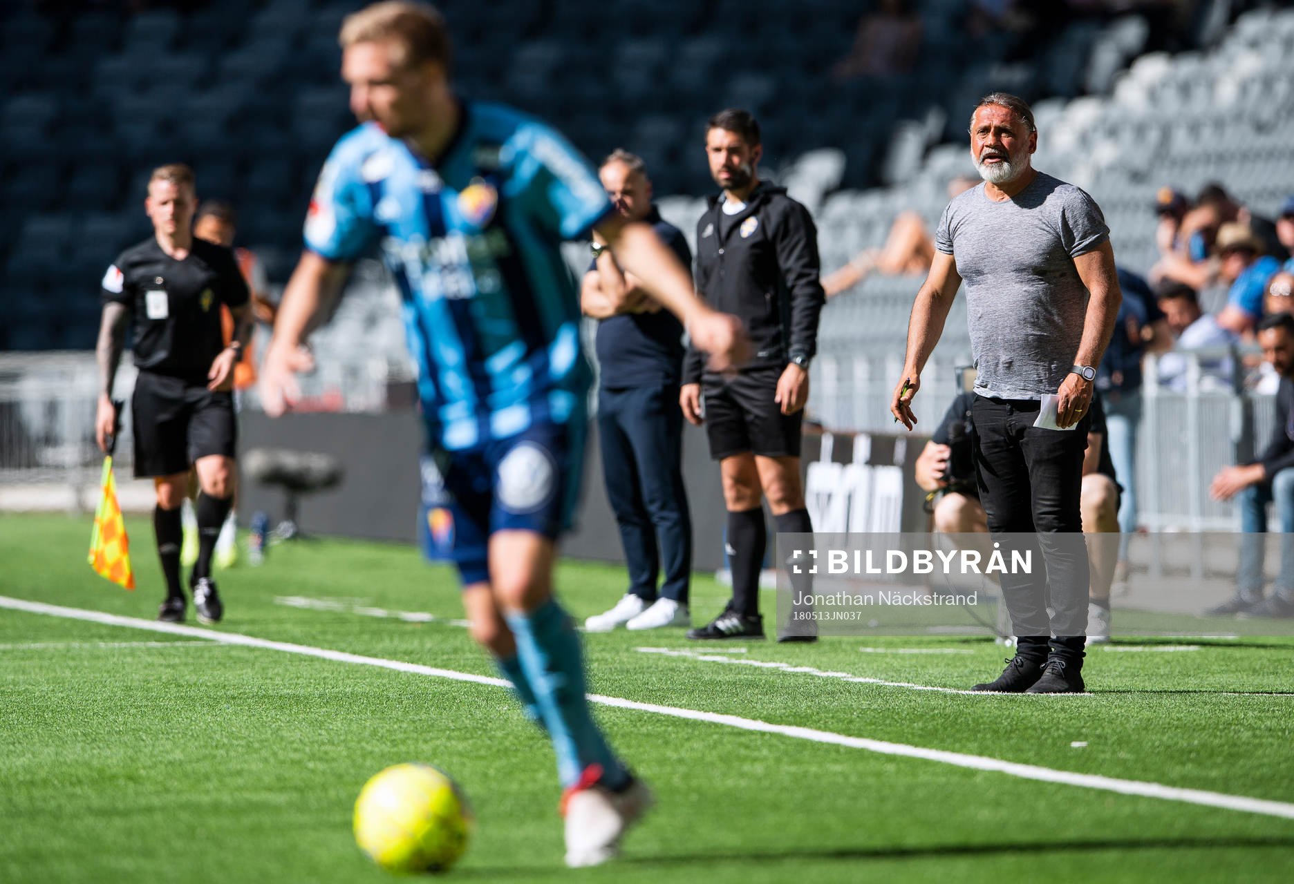 Djurgårdens tränare Õzcan Melkemichel