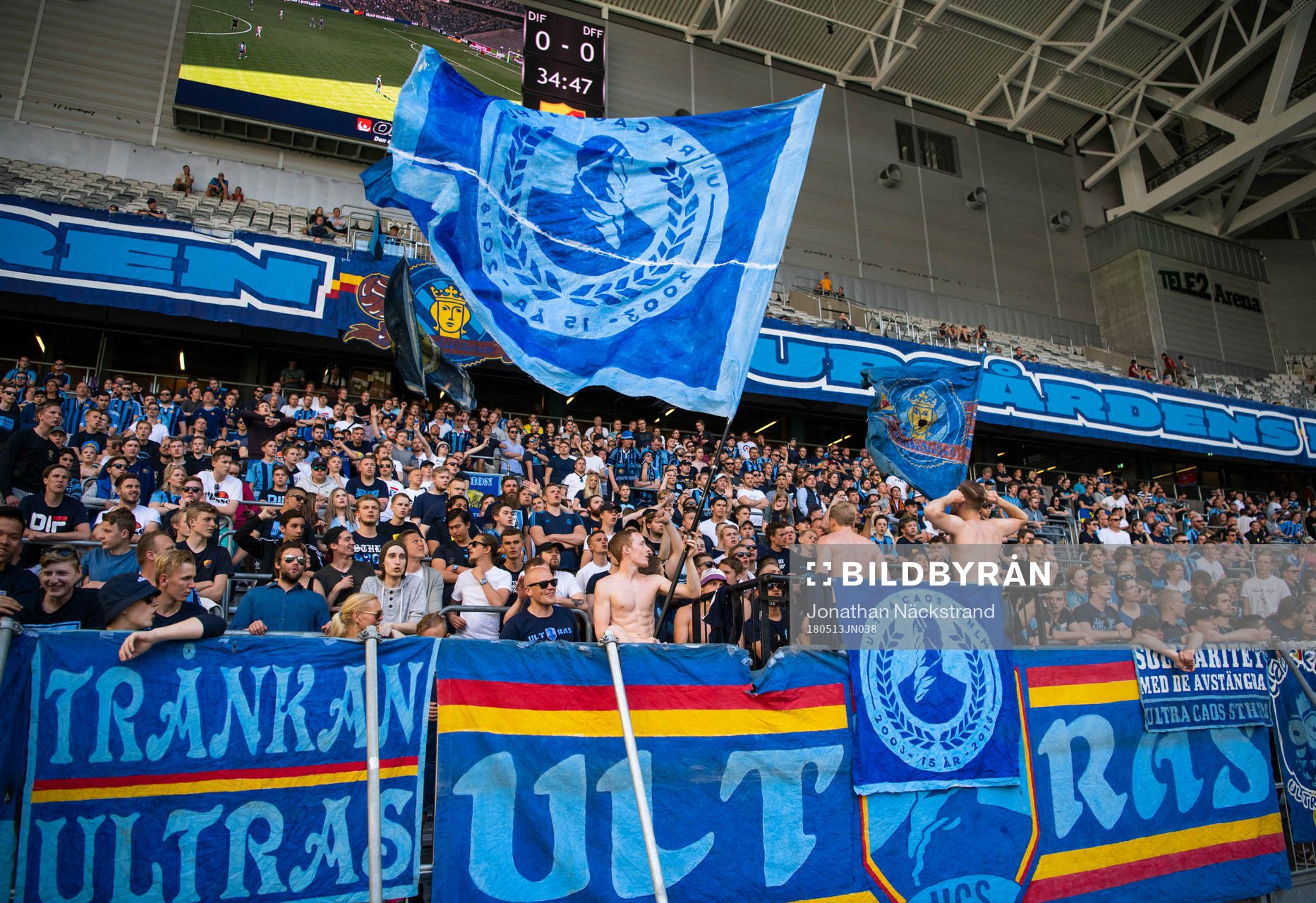 Djurgårdens supportrar