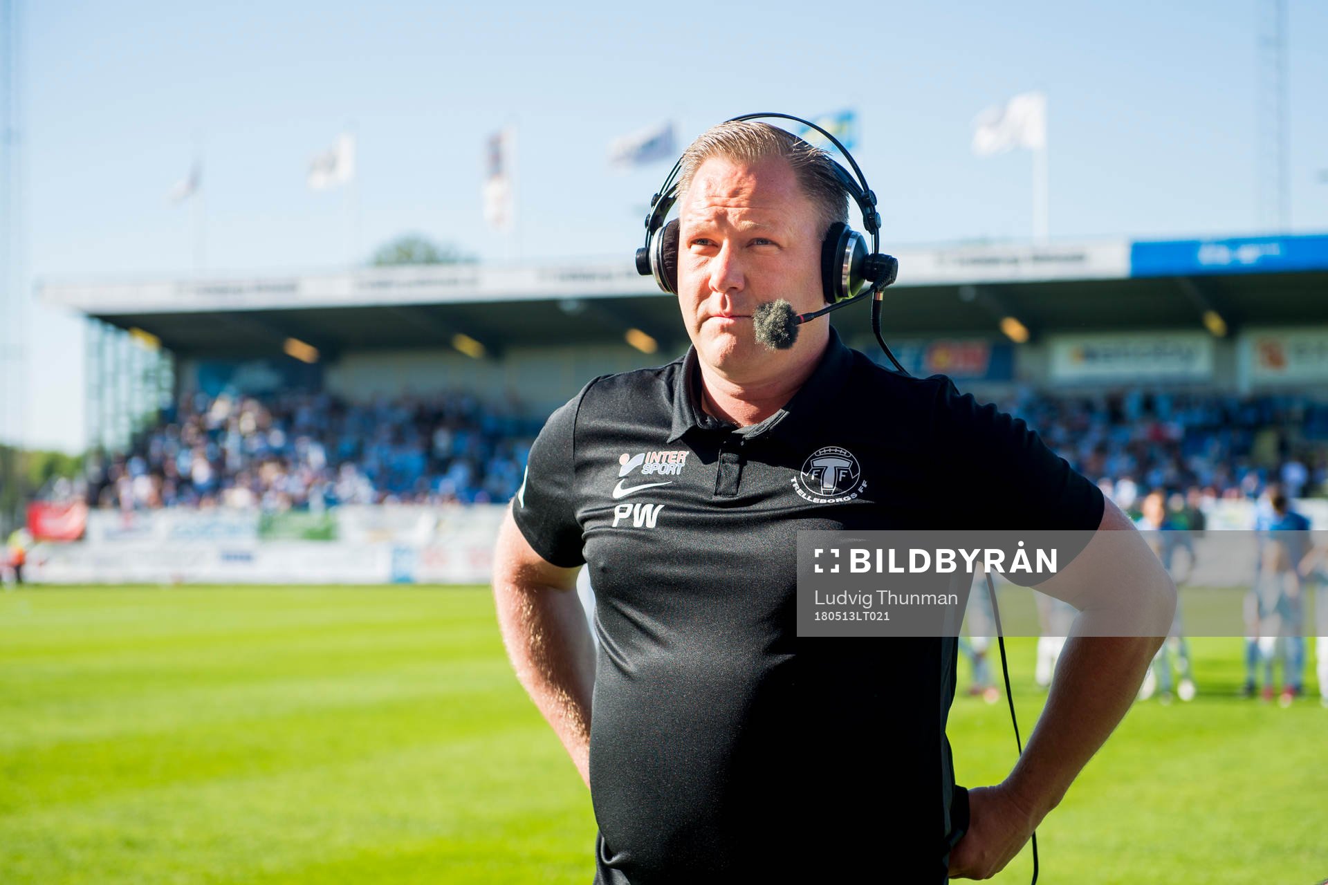 Trelleborgs tränare Patrick Winqvist