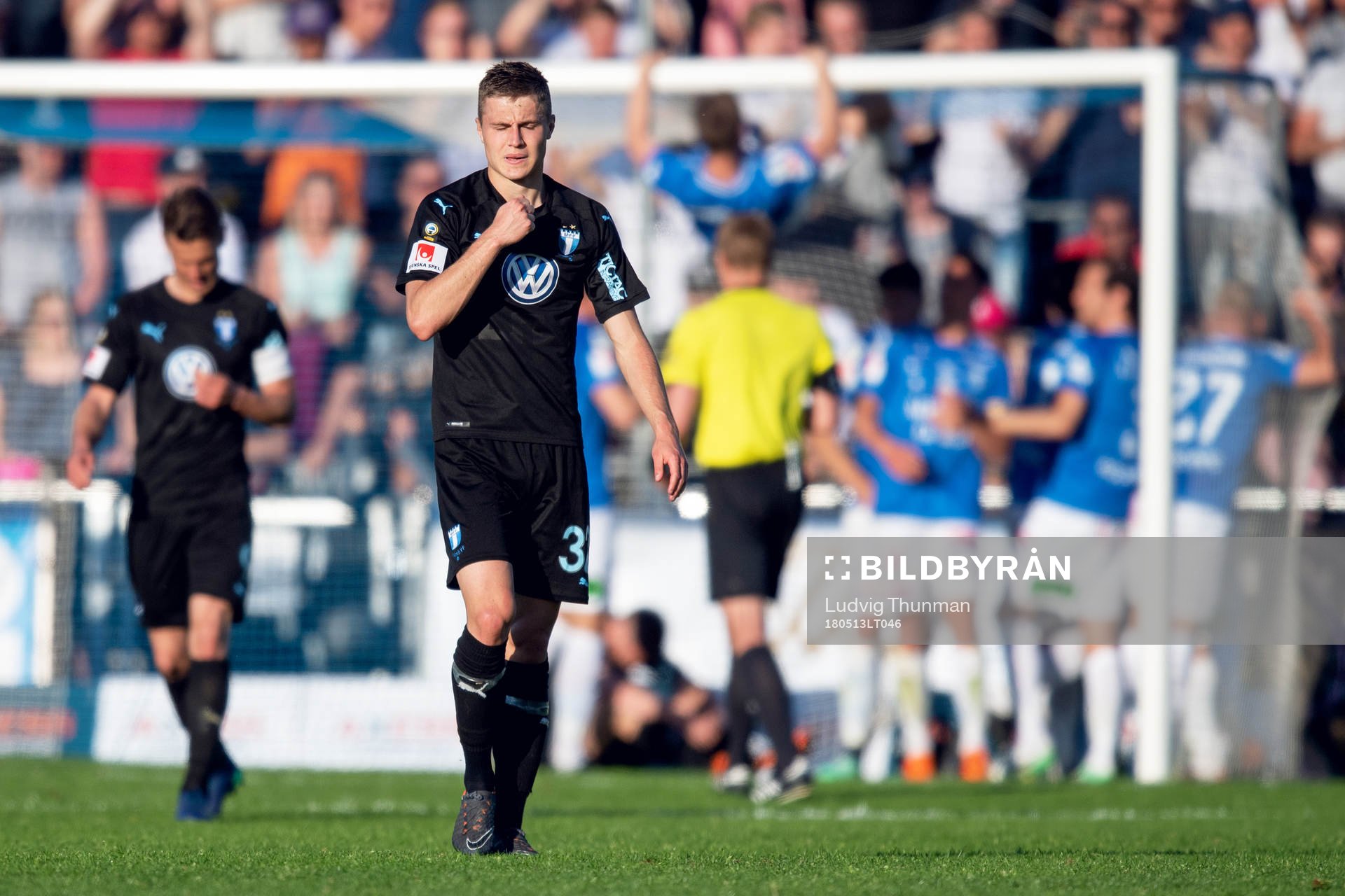 Malmö FFs Mattias Svanberg deppar