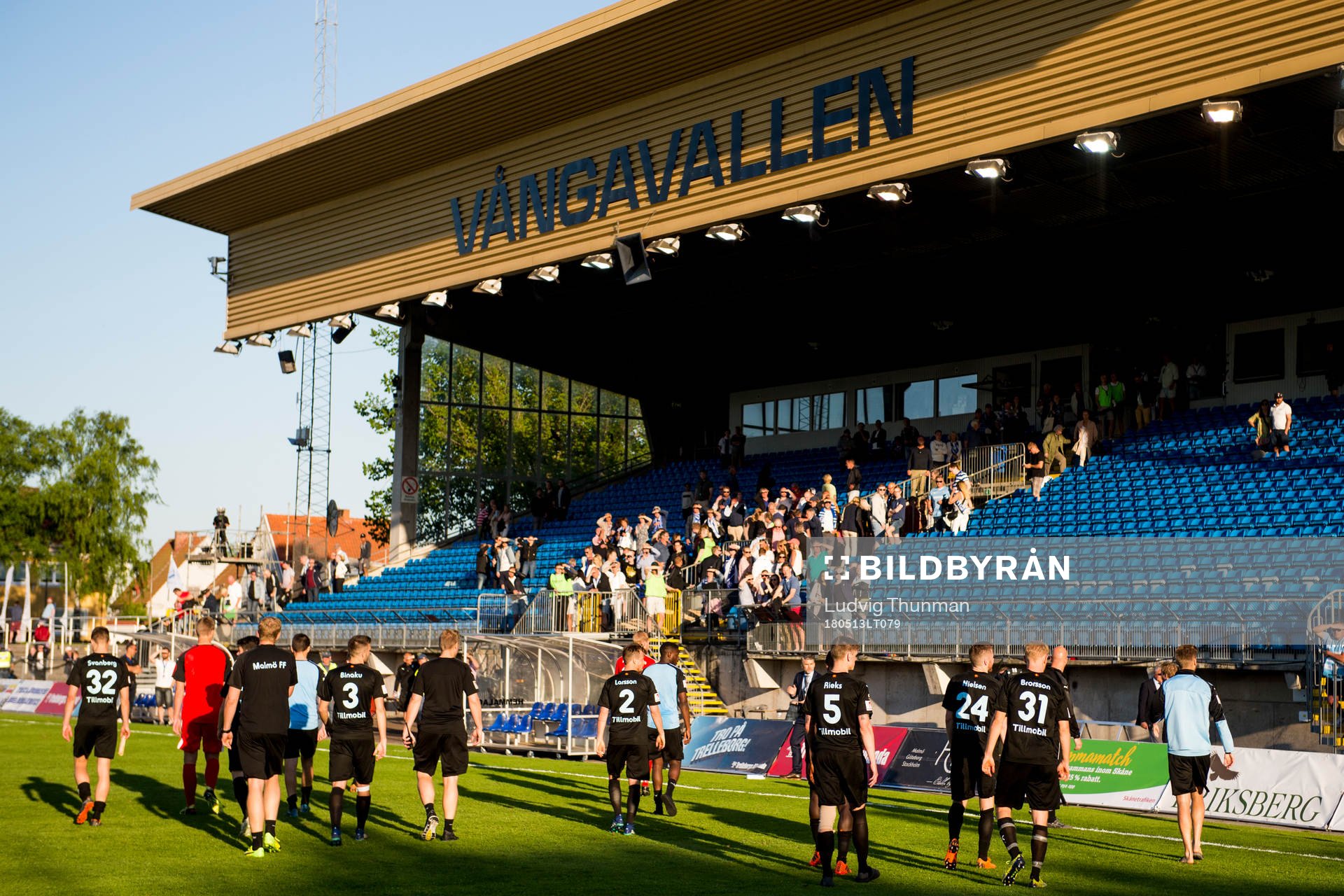 Malmö FFs spelare lämnar Vångavallenen
