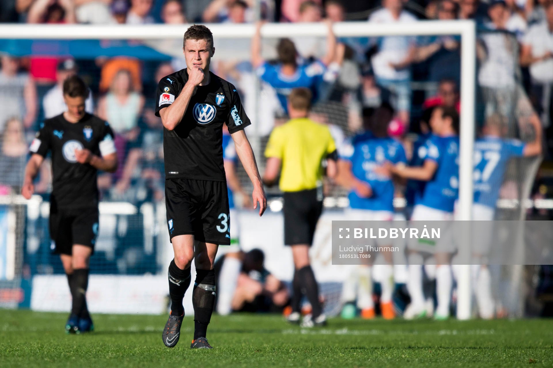 Malmö FFs Mattias Svanberg deppar