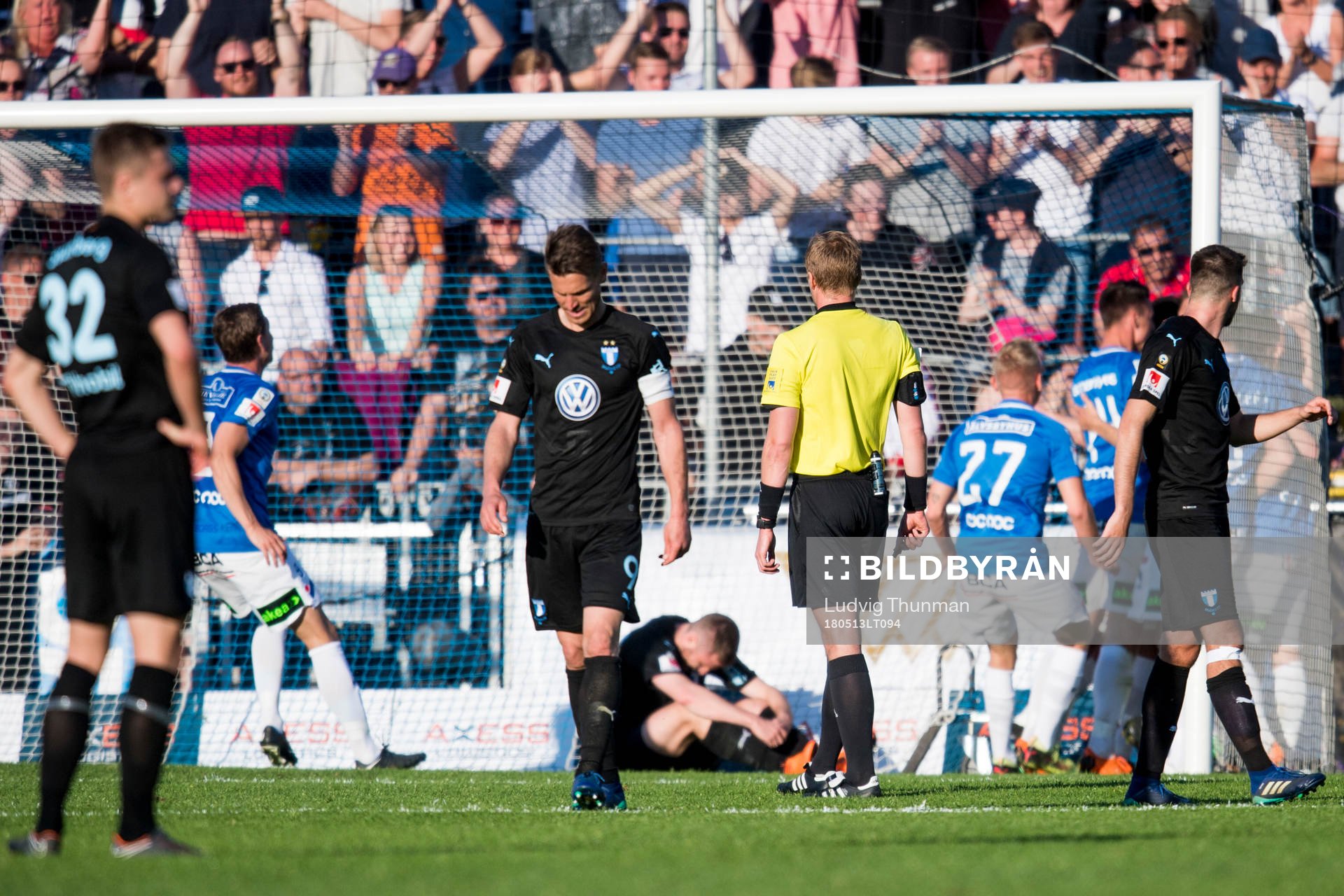 Malmö FFs Markus Rosenberg deppar