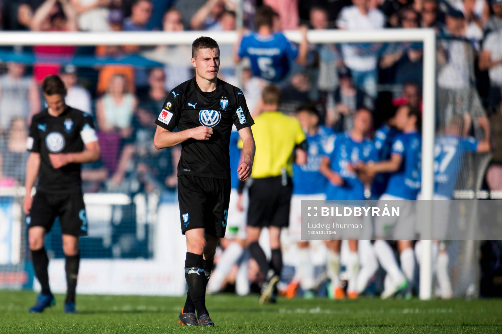 Malmö FFs Mattias Svanberg deppar