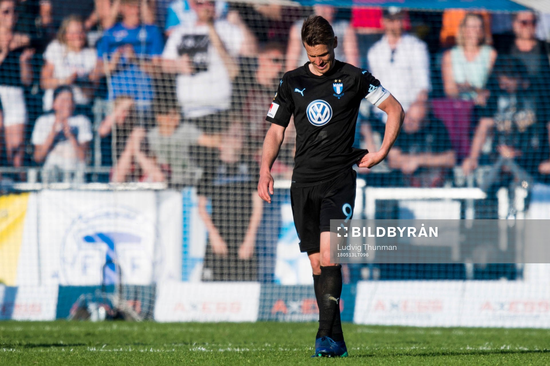 Malmö FFs Markus Rosenberg deppar