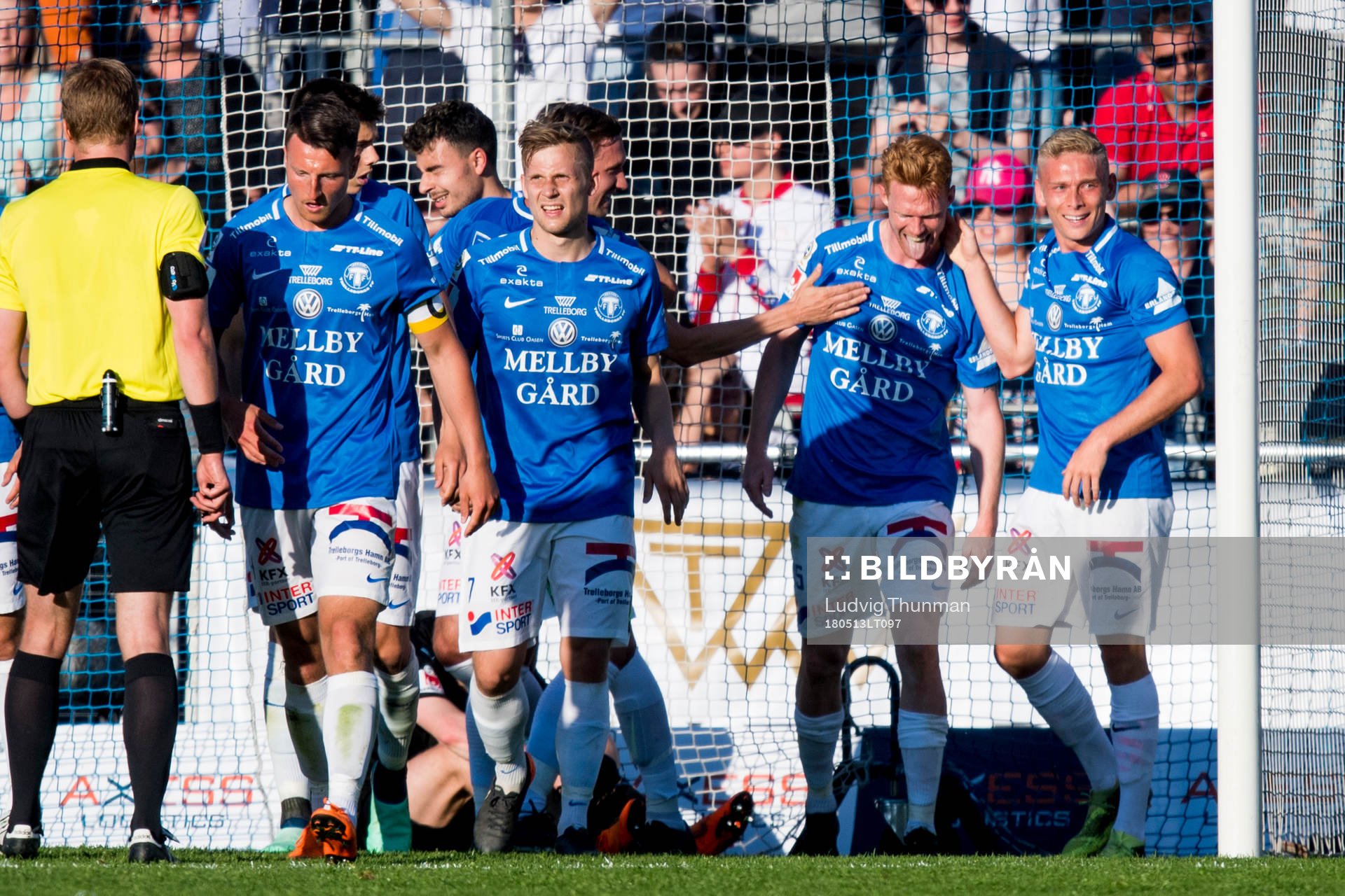 Trelleborgs Lasse Nielsen kramas om