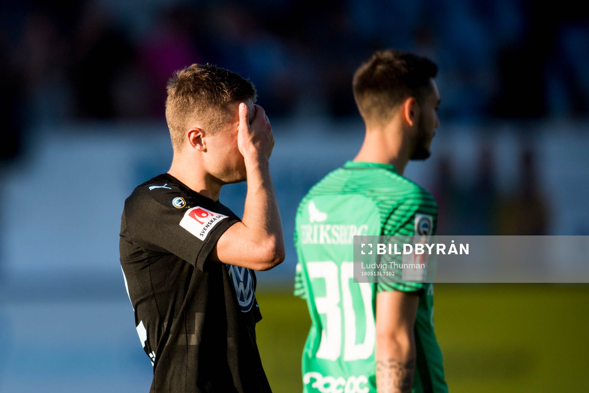 Malmö FFs Mattias Svanberg deppar