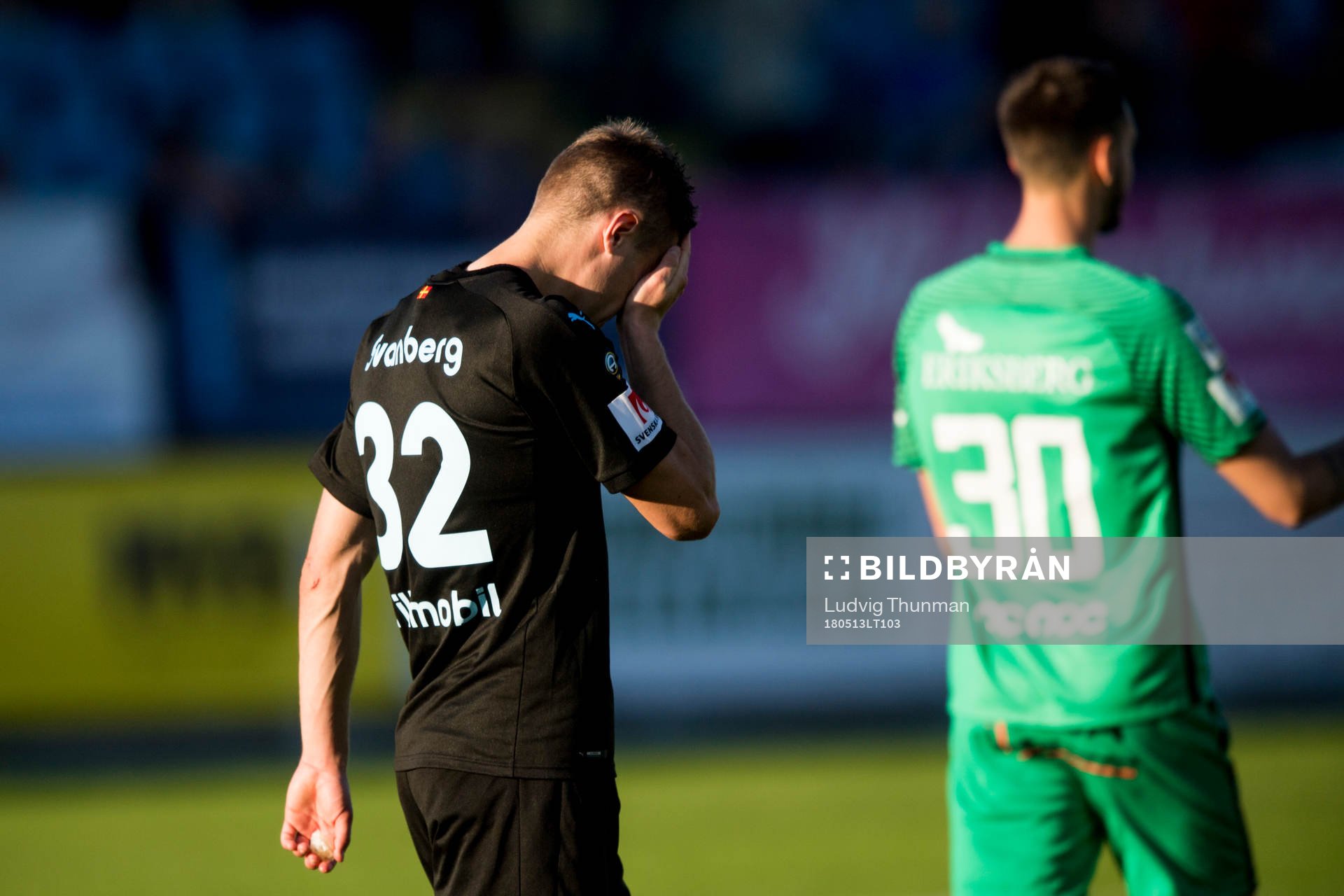 Malmö FFs Mattias Svanberg deppar